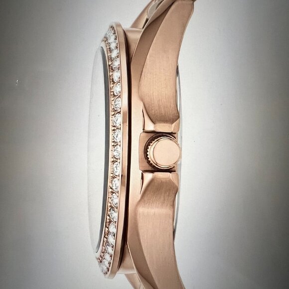 Fossil Women's Riley Quartz Stainless Steel and Leather Multifunction Watch - Picture 10 of 11